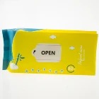 Factory Direct Price Packing With Sticker Wet Wipes Packaging Bag