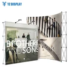 Graphic Stretch Display Rack Trade Show Pop Up Stand For Lighting