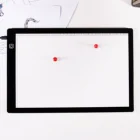 磁気超薄型ポータブル A4 LED トレーシングライトボックス USB LED 描画メモパッドパッド調節可能なトレーシングライトボックス
