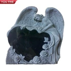 Tombstone Stone Customized Tombstone Heart Shape Granite Marble Tombstone Stone