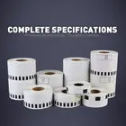 DK Thermal Paper Label Rolls DK-11202 DK11202 Compatible for Brother QL Label Printer