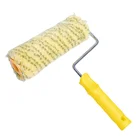 China painting decorative base tool euro style plastic handle acrylic wall paint roller brush