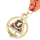 Trophy Trophies And Medals Factory Direct Promotional Custom Blank Logo Fun Run Premium Sport Trophy Sport Medals