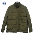 Jacket Wholesale Winter Men's Funnal Neck Padded Jacket Hoodied Folded Into Neck Winter Warm Jacket