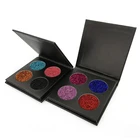 High quality cheap eye shadow powder 4 color highlighter eyeshadow palette Dry powder