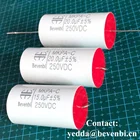 bevenbi film capacitor for speaker audio 106j250v400v CBB20 CL19 capacitor for home audio system