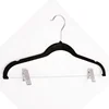 GCG velvet clip hanger multi function velvet hangers with clip for pant