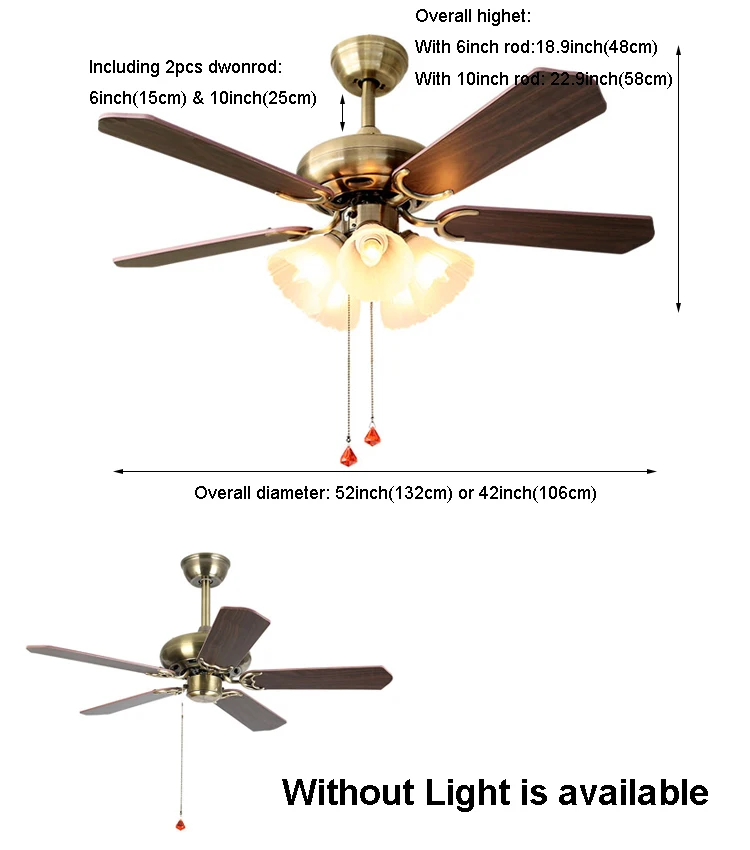 Coffee Shop Old Used Orient Design House Chandelier Steel Metal Usha Decorate 5 Wings Ce Ceiling Fan Blade With Light Buy Green Patina Iron Body Ceiling Fan Ac Motar 46 Inch Metal