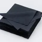 Wholesale china factory custom logo sunglasses phone cleaner cloth black microfiber eye glasses cleaning cloth