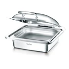 Square Electric Temperature Adjustable Catering Chafing Dish World Cup Food Warmer Chafer