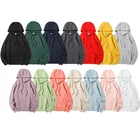 Custom Hoodie Hoodies Oversize High Quality Cotton Plain Pullover Hip Hop Unisex Oversized Custom Logo Hoodie Printing