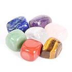 Bulk Wholesale Polished Energy 7 Color Crystal Gravel Rough Chakra Stone