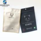 T-shirt Bags Custom Printed Biodegradable PLA Ziplock Plastic T-shirt Bags Packaging