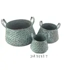 Garden Pot Flower Metal Garden Planter Plant Pot Flower Container
