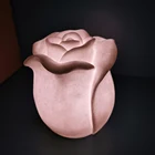 Sandstone Automatic Colored Flower Rose Lighting For Home Decoration