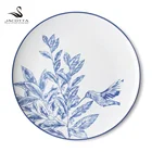 Chinese style decoration dinnerware set 12" charger plates wedding bone china charger plates