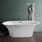 cheap bathroom plastic fiberglass baby free standing bathtub