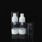 5ml 10ml 15ml Small Plastic Vials Acrylic Luxury Cosmetic Airless Pump Bottle
