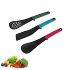 Silicone Knifes Hot Selling Heat Resistant Colored Nylon Silicone Cooking Knifes Set Kitchen Tools Set