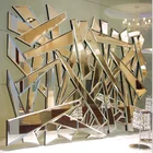Mirror Coated Glass Double Coated Silver Mirror Glass Panel