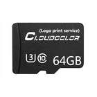 shenzhen factory price U3 class 10 custom mobile Flash micro tf 64gb sd memory card
