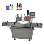 Automatic 15ml 30ml essential oil filling machine, glass bottle filling and capping machine line for cbd oil
