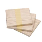 Hot sale bundled wooden wax popsicle sticks wooden ice cream stick