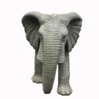 To Map Custom Resin Craft Fiberglass Custom Size Color Elephant Sculpture