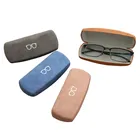 Custom logo sunglasses case leather, leather case sunglasses direct manufacturer