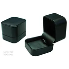Luxury Ring Box Square PU leather Wedding Ring Case Jewelry Gift Box