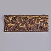 Thailand Imported 90*34Cm Elephant Teak Arts And Crafts Handicraft Ornaments Wall Hanging Decoration