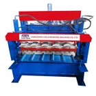 Zinc Roofing Sheet Tile Making Profile Glazed Roof Wall Panel Roll Forming Machine