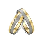 Ring Titanium Titanium Brass Ring Showcase Jewelry Brass Dummy Couple Ring In Titanium