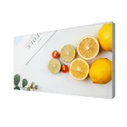 Retail display fabric frameless led light box single side seg textile frames lightbox