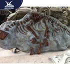 Equipment Science Museum Equipment Real Size Dinosaur Skeleton Resin Statue