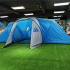 Family Best Prices High Quality Family Outdoor Camping 3 Rooms Camping Tent For 6 Persons