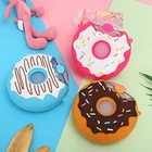 Sample Silicone Kids Bottle Free Sample Eco-friendly Outdoors Sports Children Donuts Kids Colour Silicone Water Bottle