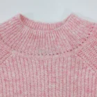 Blouse Wholesale Hot Selling O Collar Newly Designed Knit Sweater Warm And Soft Long Sleeve Blouse Products