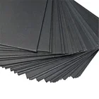 Custom Printing Wrap Black Paper Board Wrapping Paper Black Card For Printing