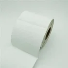 80gsm no residue pvc double side wall mirror watermark hologram self sticker adhesive logo label paper