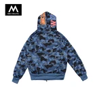 Hoodie Graphic Hot Sale Men's Hoodie For Autumn Winter Spring All Over Graphic Printing On Chest Shark Wear