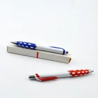 Click Promotional Gift Plastic Ball Point Pen With Custom Logo