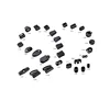 Customized Garment Accessory 1 hole Lock Elastic Cord Spring Toggle Stopper