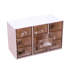 Three-layer nine-drawer drawer storage Plastic Cosmetic Case