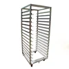 Completely knock down stainless steel bread baking trolley baking oven trolley baking trolley for rotary oven