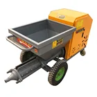 Cement Mortar Mixing Pumping Screeding Grouting Spraying Wall Plastering Rendering Machine