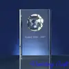 Popular Rectangle Crystal Globe Award For Office Decoration