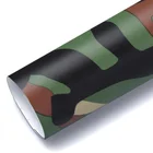 Wrap Vinyl 1.52*18m Army Style Matte PVC Self Adhesive Car Wrap Car Sticker Vinyl Film