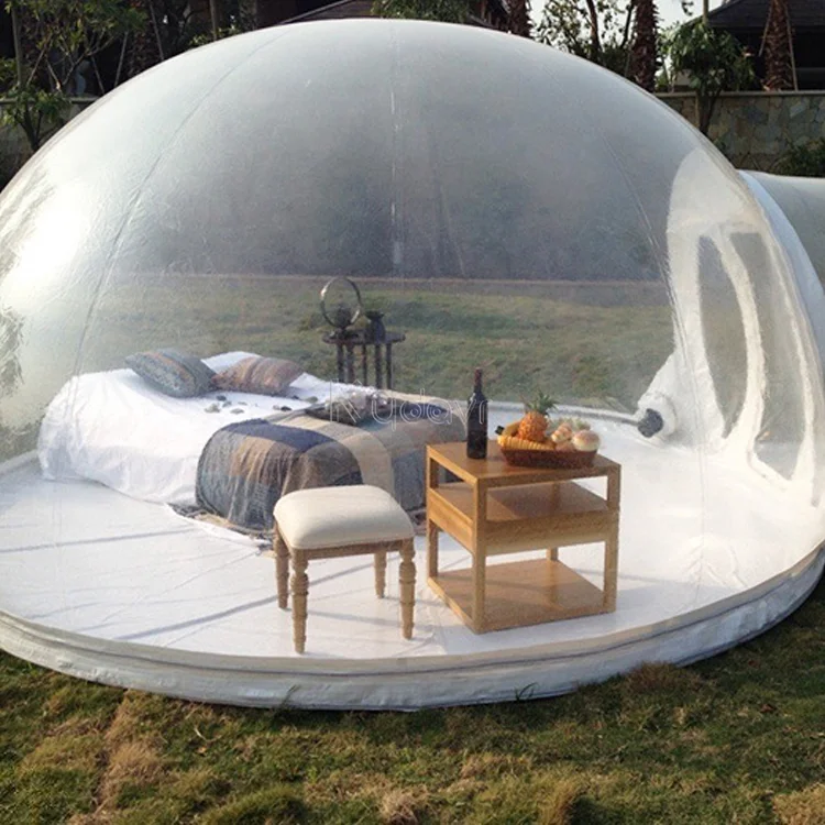 romantic bubble rooms hotel inflatable bubble dome tent