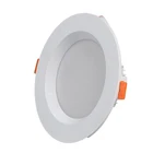 RoHS Led Up Down Light Custom 1050-1200 Lm 12w Adjustable Cob Emergency Led Downlight Up Down Wall Light